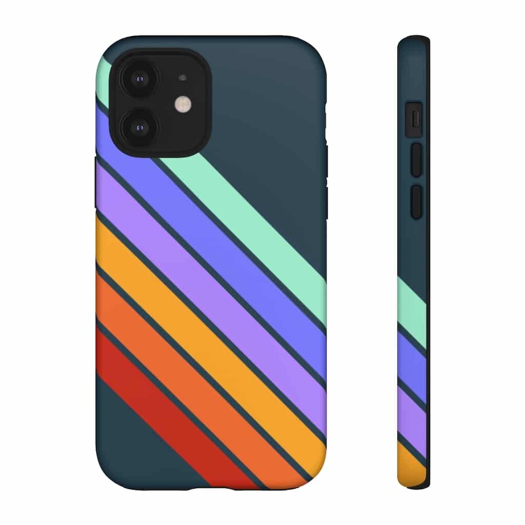 Retro Stripes Phone Case