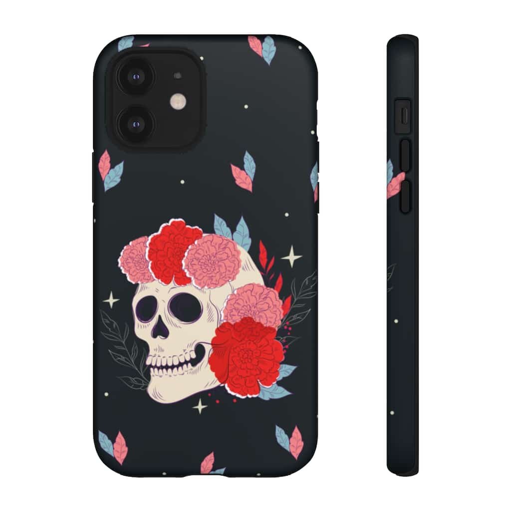 Skulls And Roses Phone Case