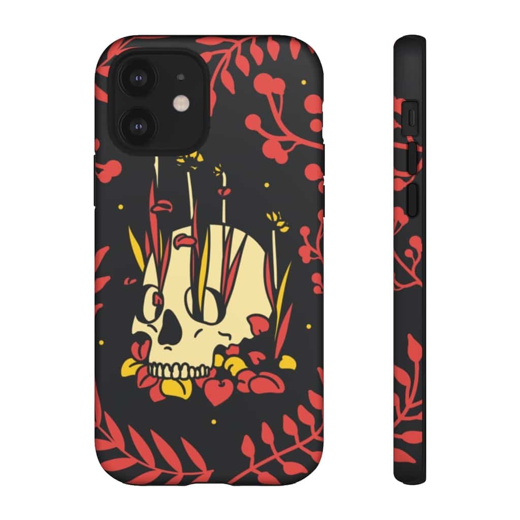 Skull Forest Phone Case
