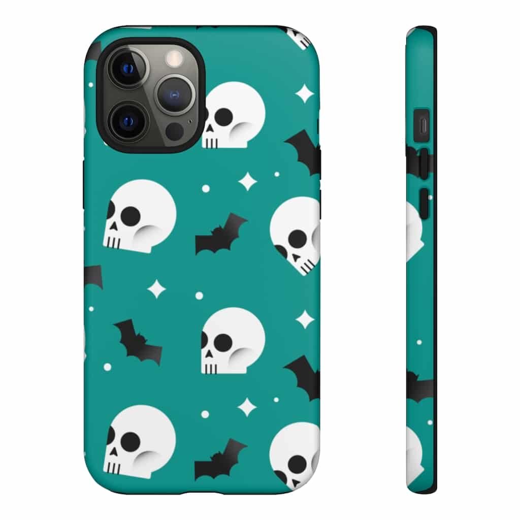 Halloween Teal Phone Case