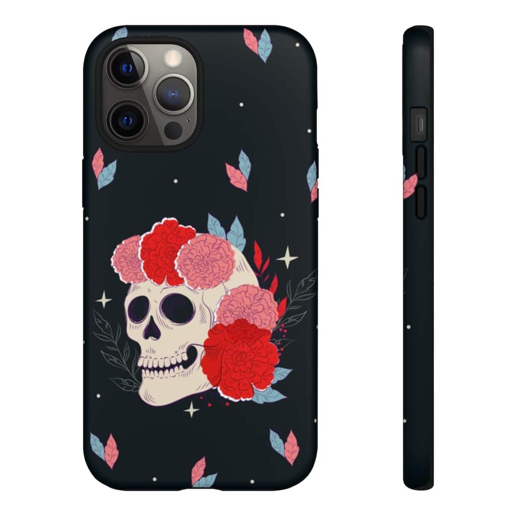 Skulls And Roses Phone Case