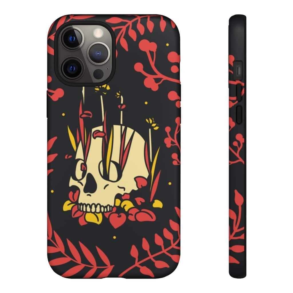 Skull Forest Phone Case