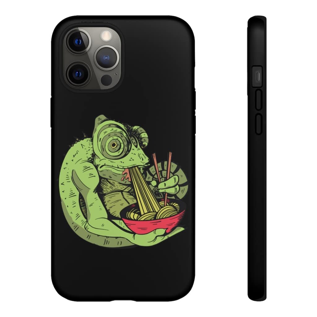 Lizard Loves Ramen Phone Case