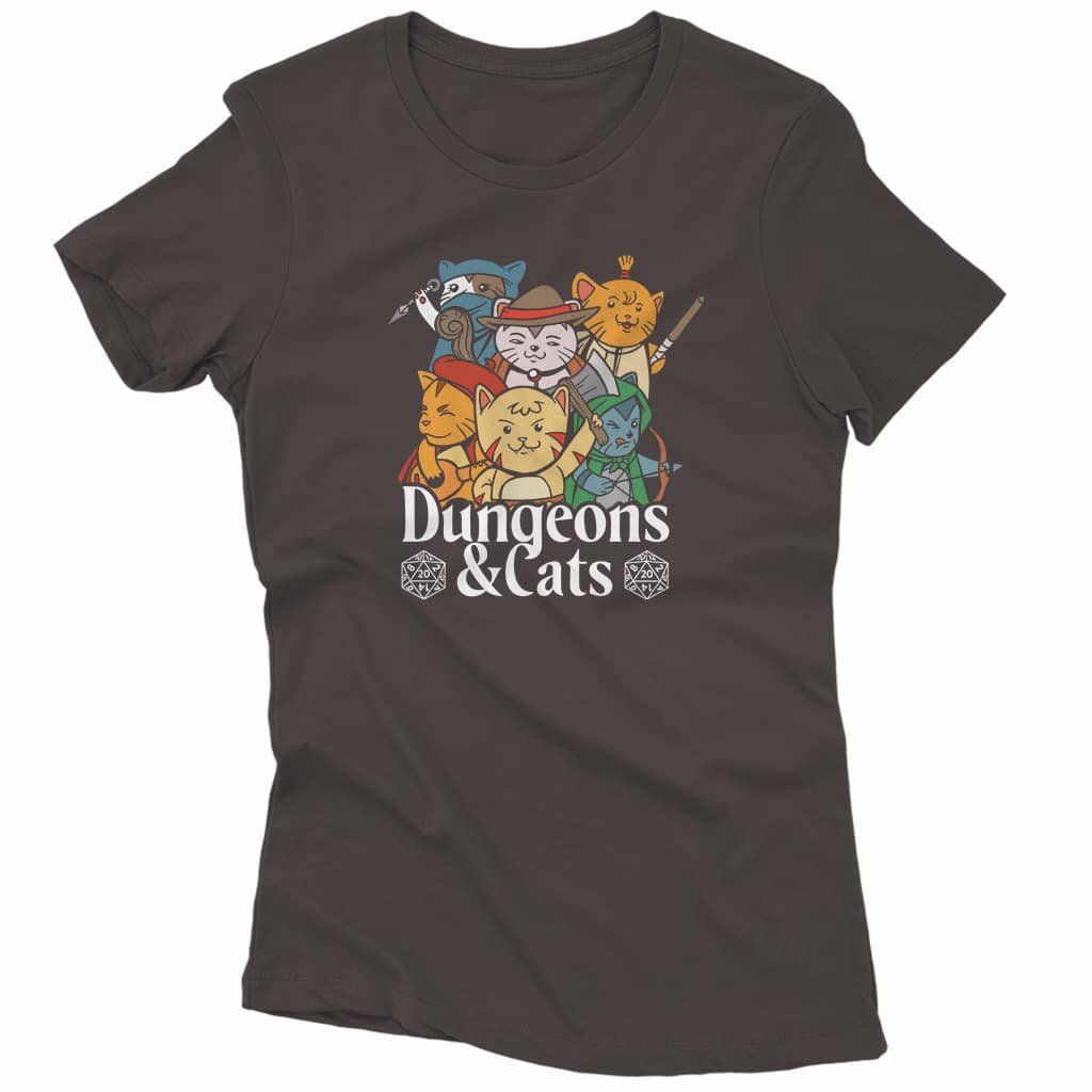 Dungeons And Cats Women’s Tee
