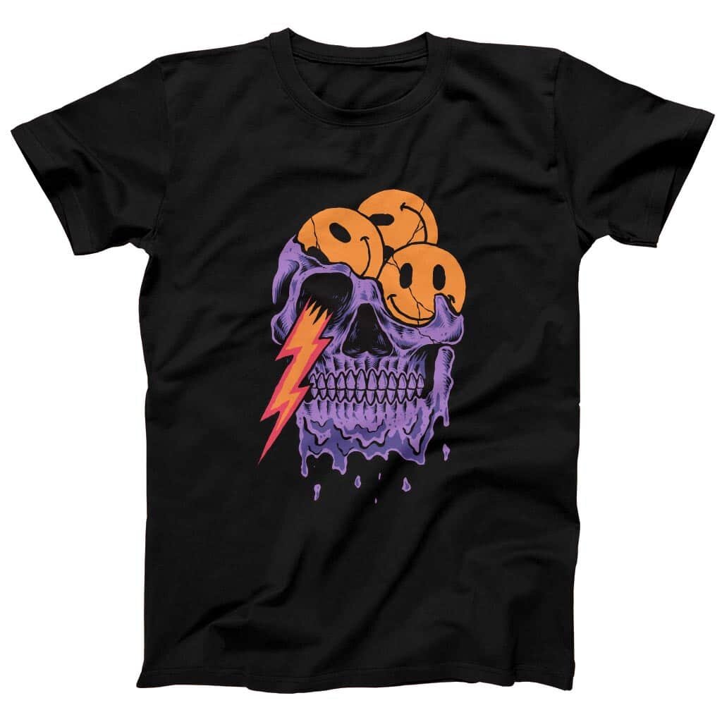 Smiley Skull Unisex Tee