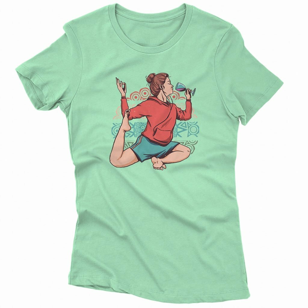 Wine & Yoga Women’s Tee