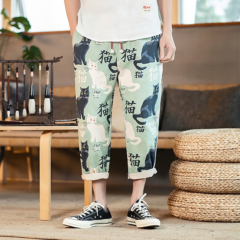 Buy Men's Japanese Style Pants, Mens Japanese Harem Pants 